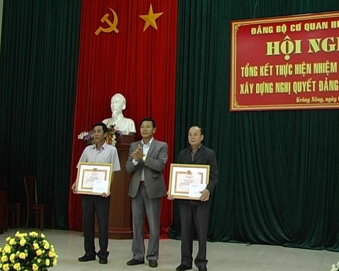 Đảng Bộ Cơ Quan Huyện Ủy Tổng Kết Thực Hiện Nhiệm Vụ 2017